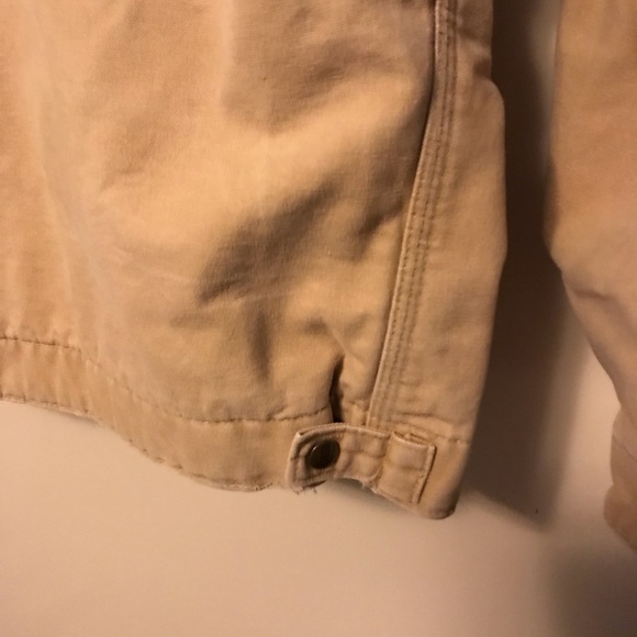 Men’s Carhartt Detroit Cotton Canvas Worker Jacket Regular Large Vintage - Picture 6 of 16